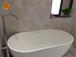 Baignoire autoportante en acrylique sur mesure, design moderne en forme d'œuf, pour <span class=keywords><strong>spa</strong></span> extérieur, usage domestique, hôtels et villas - Product Image 6