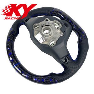 Custom Forged Carbon Fiber LED Rpm Steering <b>Wheel</b> for Volkswagen Mk7 MK7.5 MK6 MK8 GTI Polo GTS R Golf 7 GTD Tiguan Scirocco - Product Image 3