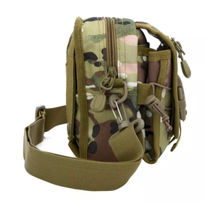 CB14 - Mini pochettes de camouflage numérique Woodland avec sangles d'épaule - Sacs multi-usages pour le camping, la randonnée, la chasse et les activités de plein air - Product Image 6