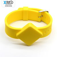 Pulsera RFID UHF con Logotipo Personalizado, ISO18000-6C, Larga Distancia de Lectura, para Control de Acceso a Eventos