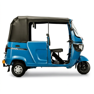 Tricycle électrique fermé pour passagers, 3 places, capacité de charge 200-300 kg, pour usage rural - Product Image 1