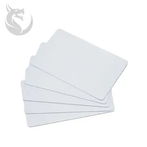 白色聚氯乙烯塑料门禁卡价格便宜可打印空白芯片身份证制造商