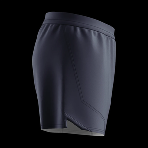Nouveau short de rugby gris à la mode pour hommes, vêtements d'équipe en polyester personnalisés avec logo, vêtements de football - Product Image 4