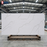 Dalles de pierre de quartz artificiel de qualité B à prix réduit 12/15/18/20/30mm – Stock en liquidation pour projets résidentiels