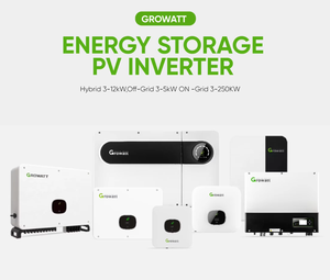 Sistema de Energía Solar Híbrido Growatt MAX80KTL3-LV de 50KW, 60KW, 70KW y 80KW Conectado a la Red para Fábricas - Product Image 4