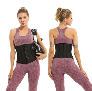 Latex naturel Logo personnalisé Respirant Femmes Taille Formateur Corset 13 Os d'Acier Femmes Coupe <span class=keywords><strong>Ceinture</strong></span> - Product Image 4