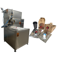 Remplisseuses automatiques de liquide sac dans boîtes de 20L Remplisseuses d'huile d'olive Machines Remplisseuse de bavoir lait vin jus huile
