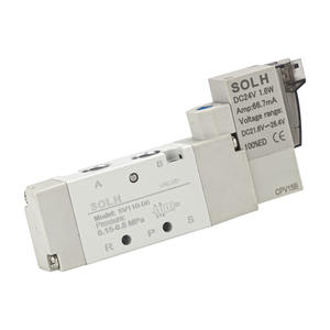 Vanne de commande solénoïde pneumatique haute fréquence 2 positions 5 voies, nouvelle vanne à commande électrique 5V110/120/130C/130E/130P silencieuse - Product Image 1