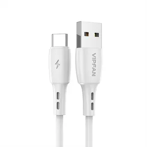 VIPFAN 3A Cable tipo C de batería de alta corriente, Cable Usb-c de carga rápida para Android