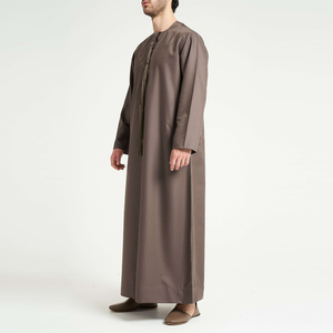 Nueva Llegada, Thobe Islámico Casual de Secado Rápido para Hombre, Poliéster de Primera Calidad, MOQ Bajo de 2 Piezas - Product Image 3