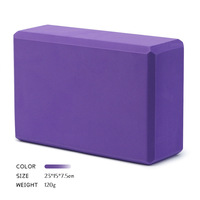 Accessoires de briques de Yoga légères haute densité blocs de Yoga en mousse EVA pour la méditation d'étirement du Yoga Pilates