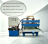 Presse de vulcanisation hydraulique à commande PLC automatique pour la production de tapis de sol en caoutchouc, de dalles en caoutchouc et de tapis de gym