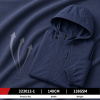 Tela Elástica de Nailon y Spandex, 86% Nailon, 14% Spandex, Ligera y Duradera para Pantalones de Senderismo, Tela Funcional para Exteriores