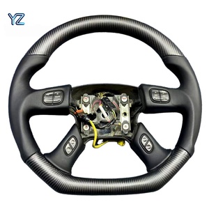 Volant de course YZ Envoy en fibre de carbone véritable, accessoires de modification et d'amélioration premium pour l'intérieur des véhicules - Product Image 6