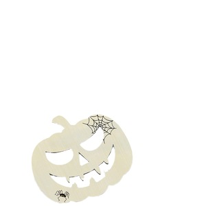 Nouvelles décorations en bois pour Halloween, y compris des planches à colorier DIY en forme de citrouille et des outils de dessin pour enfants. - Product Image 5