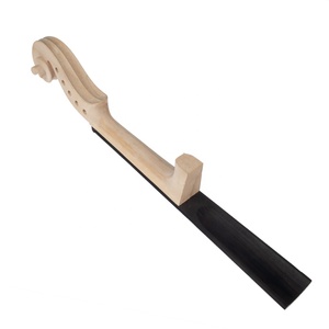 NAOMI 4/4 violín 5 eléctrico de cuello de Violín de tamaño completo de arce de madera de abeto de cuello diapasón de ébano violín piezas - Product Image 6