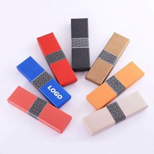 Luxury Custom Gift Pen <b>Box</b> with Lid - Premium Cardboard Stationery Packaging for Promotional Pens - Product Image 1