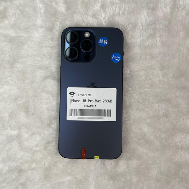 Wholesale Used Mobile Phones for Phone 15 Pro Max 256GB Global Unlocked Low Price B Conditions 5G Storage Cheapest