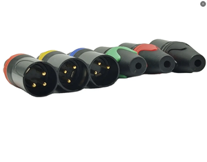 <span class=keywords><strong>Conector</strong></span> XLR Macho de 3 Pines Bañado en Oro con Contacto de Cobre y Terminales de 3 Núcleos, <span class=keywords><strong>Jack</strong></span> de Audio <span class=keywords><strong>para</strong></span> Micrófono, <span class=keywords><strong>para</strong></span> Powercon Tipo Hembra de LED - Product Image 3