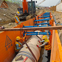 Caisse de soutènement modulaire pour excavations Jiangsu Litewei Steel Pit Shoring Box