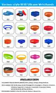 Topphonesty UHF không thấm nước RFID dây đeo cổ tay trẻ em công viên nước PVC Silicone chất liệu F08 <span class=keywords><strong>chip</strong></span> 13.56MHz tần số mềm mini tag - Product Image 6