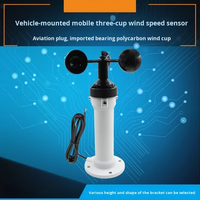 Anemómetro RS485 para Automóvil, Detector de Dirección del Viento y Transmisor de Velocidad del Viento para Exteriores, 4-20 mA, Medidor de Velocidad del Viento para Grúas de Vehículos