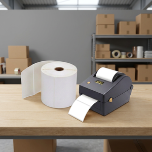Etiquetas de Envío Impresas en Papel Adhesivo, Resistentes al Agua, Ecológicas, con Corte Troquelado, Resistentes a los Rayos UV, con Adhesivo Fuerte - Product Image 2