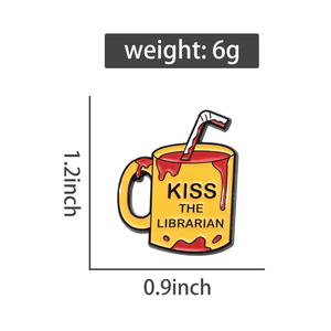 Épingle INSPIRÉE DE <span class=keywords><strong>BUFFY</strong></span>, la CHEVALIERE DES VAMPIRES, KISS, la BIBLIOTHECAIRE - Product Image 6