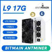 Prix bas Bitmain Antminer L9 Dogecoin Litecoin Miner Crypto Miner Antminer L9 Antminer L9 16g Antminer L9 16.5g Antminer L9 17g