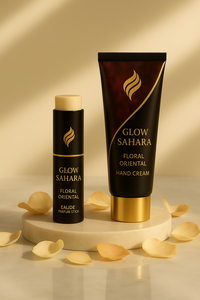 Crème pour les mains parfum Sahara lueur longue durée parfum floral hydratant de luxe taille de voyage non collant absorption rapide - Product Image 4