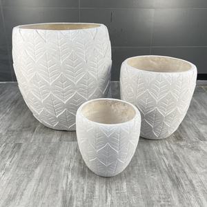 Macetas Grandes de Hormigón para Exteriores, Clásicas, Ligeras y Duraderas, para Plantar Árboles, Venta Caliente de Fábrica - Product Image 6