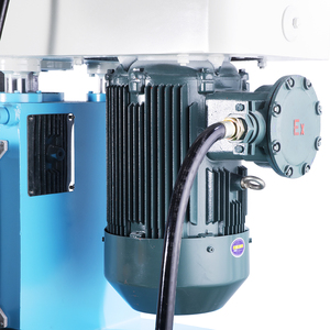 Materiale ad alta viscosità poliestere mastice inchiostro doppio albero raschietto miscelatore - Product Image 4