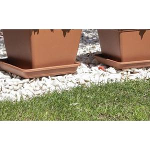 SOUCOUPE CARRÉE en plastique agricole 36x36 cm - Product Image 3