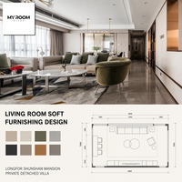 Services de design et de personnalisation d'intérieur pour toute la maison, pour appartements de luxe et maisons modernes