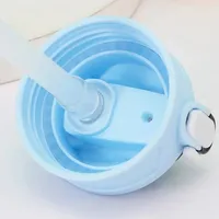 Gourde 750 ml à dégradé de couleurs, motif Anime Graffiti, avec paille, pour les jeux Roblox, accessoire quotidien pour étudiants, cadeau d'anniversaire pour garçon