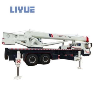 Grúa hidráulica telescópica de 25 toneladas para camión, máquina de construcción, grúa autoportante en venta - Product Image 4
