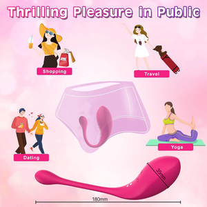 Huevo Vibrador de Silicona con Control Remoto, Juguete Sexual para Adultos, Masajeador de Punto G, Huevo del Amor para Mujeres, Vibrador para Masturbación - Product Image 5