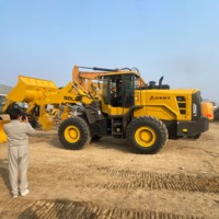 Chargeuse sur pneus SDLG d'occasion LG956F L956F 956F 956L 956 958F, machine de construction usagée avec peu d'heures de fonctionnement et prête à l'emploi
