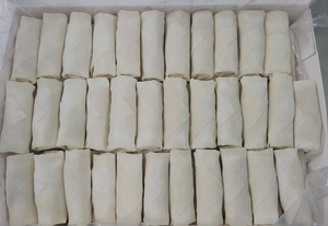 <span class=keywords><strong>ปอ</strong></span><span class=keywords><strong>เปี๊ยะ</strong></span>ไส้เนื้อ<span class=keywords><strong>กุ้ง</strong></span>ญี่ปุ่น 810 กรัม 30 ชิ้น/ถุง ขนมขบเคี้ยวทอดแบบกวางตุ้ง กึ่งสำเร็จรูปแช่แข็ง - Product Image 2