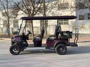 Voiturette de golf électrique 6 places, buggy de golf, alimentation par batterie, certifiée CE pour les routes non publiques - Product Image 3