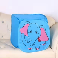Panier à linge carré pliable en nylon à mailles, design moderne pour la maison, utilisation intérieure/extérieure - Vente chaude