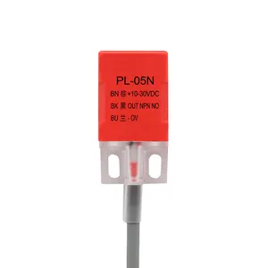 PL-05/08 Series Square Inductive Proximity Sensor Switch Detector Bed Leveling Probe NPN NC DC 10-30V 5mm/8mm