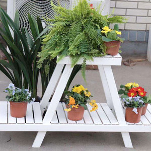 Décoration Jardin En Gros En Bois PVC Plastique Jardinières <span class=keywords><strong>Lit</strong></span> <span class=keywords><strong>Extérieur</strong></span> Fenêtre Plantation Boîtes À Fleurs - Product Image 4