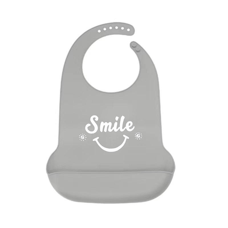 สไตล์หน้ายิ้มสีเทาขนาดใหญ่