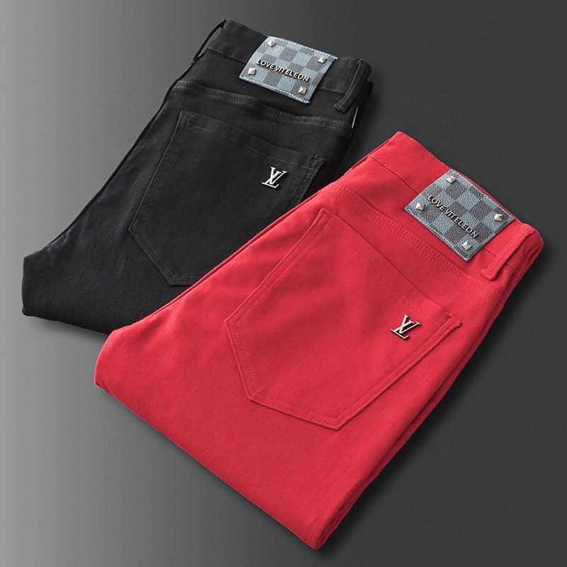 Venta al por mayor jeans hombre rojo-Compre online los mejores jeans hombre  rojo lotes de China jeans hombre rojo a mayoristas | Alibaba.com