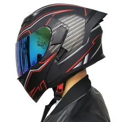 <span class=keywords><strong>Casco</strong></span> de Motocicleta de Diseño Reciente, con Bluetooth Inteligente, ABS, DOT, para Carreras, para Hombre y Mujer, <span class=keywords><strong>Casco</strong></span> de Motocross Integral - Product Image 5