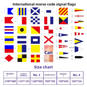 <span class=keywords><strong>Bandiera</strong></span> di Segnalazione Navale Internazionale Personalizzata, Bandiere Nautiche Impermeabili in Poliestere, Produzione Diretta in Qualsiasi Dimensione - Product Image 5