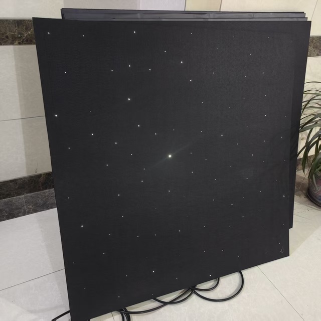 Big Size LED Fiber Optic Night Sky Ceiling Star Panel Magnetic Fiber  Finished  Panel 120*120cm