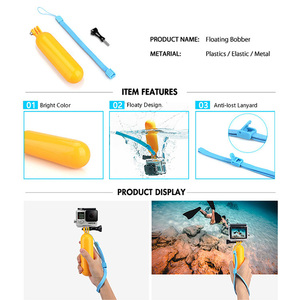 Kit de Accesorios para Cámara de Acción 50 en 1, Trípode, Palo Flotante, Correa para la Cabeza, Palo Selfie Flexible, Soporte para Bicicleta para <span class=keywords><strong>GoPro</strong></span> Hero 13 12 <span class=keywords><strong>11</strong></span> - Product Image 6
