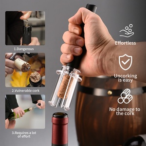 Vaccum Wine Opener Manual Wine Opener Custom <b>Cheap</b> China Wholesale Wine Opener <b>Gift</b> <b>Box</b> - Product Image 2